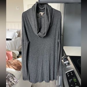 Grey sweater tunic